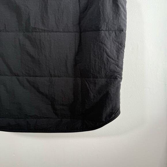 Standard Issue Black Nylon Snap Front Puffer Vest Men Small - Picture 8 of 9